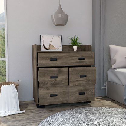 Neptune Dresser, Four Drawers, Four Legs, Superior Top