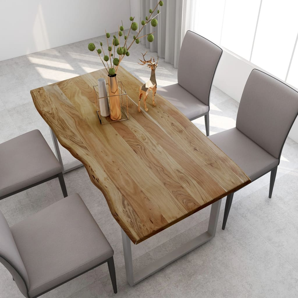 Solid Wood Acacia Dining Table