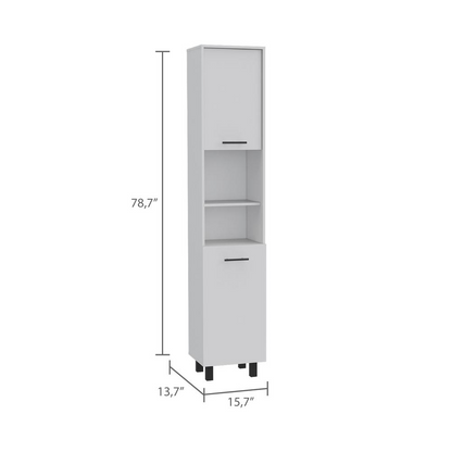 Ikaria Kitchen Pantry White