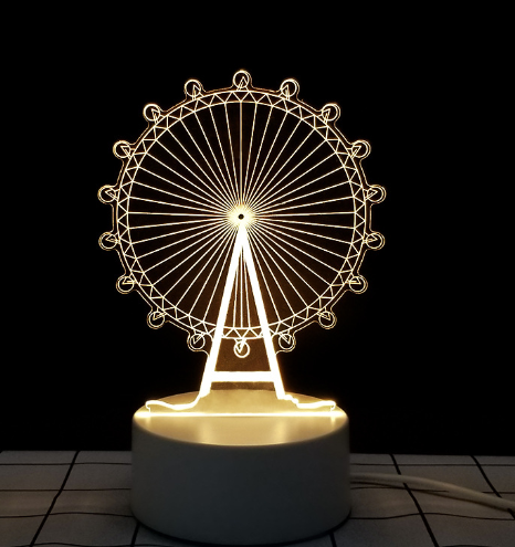 3D Table Night Lamp