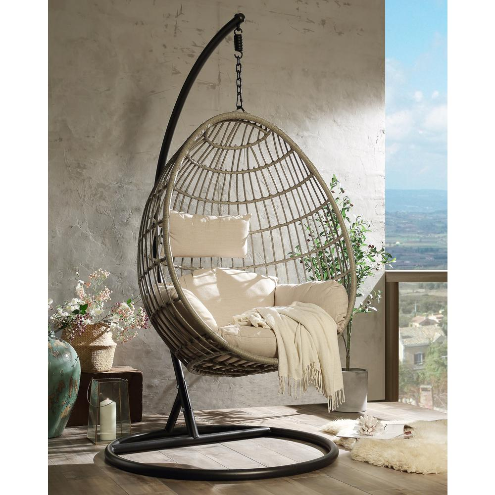 Vasant Patio Swing Chair with Stand