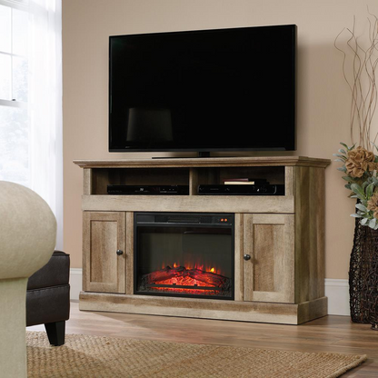 Cannery Bridge Media Fireplace