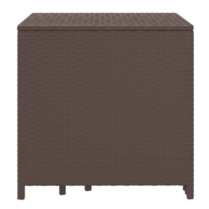 Nesting Tables 3 pcs Brown Poly Rattan