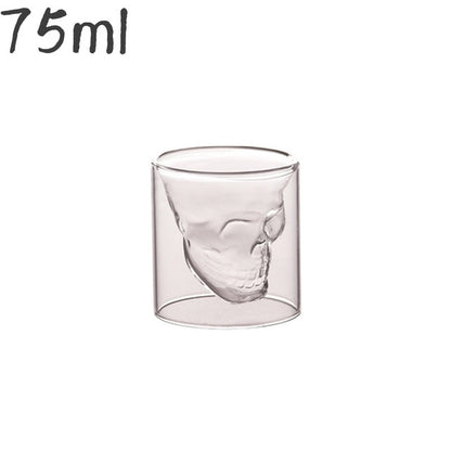 Transparent Skull Glass