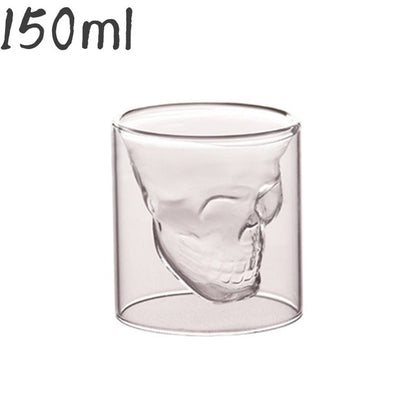 Transparent Skull Glass