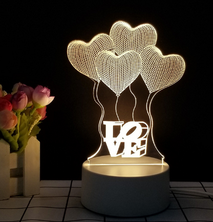 3D Table Night Lamp