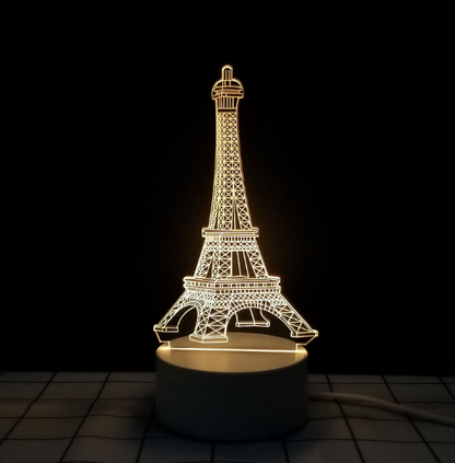 3D Table Night Lamp