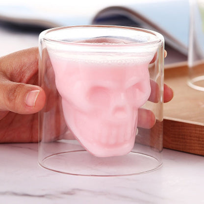 Transparent Skull Glass