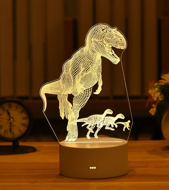 3D Table Night Lamp